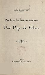 Télécharger le livre :  Pendant les heures sombres