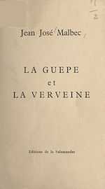 Télécharger le livre :  La guêpe et la verveine