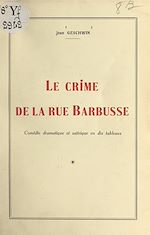 Télécharger le livre :  Le crime de la rue Barbusse