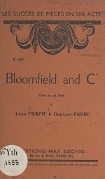 Télécharger le livre :  Blomfield and C°