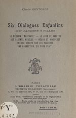 Télécharger le livre :  Six dialogues enfantins pour garçons et filles