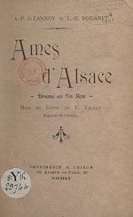 Télécharger le livre :  Âmes d'Alsace
