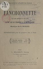 Télécharger le livre :  Fanchonnette