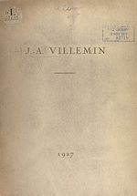 Télécharger le livre :  J.-A. Villemin, 1827-1892
