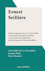 Télécharger le livre :  Ernest Seillière