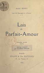 Télécharger le livre :  Lais de Gascogne et d'Artois (2). Lais de parfait amour