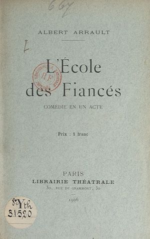 Téléchargez le livre :  L'école des fiancés