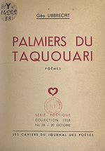Télécharger le livre :  Palmiers du Taquouari