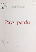Télécharger le livre :  Pays perdu