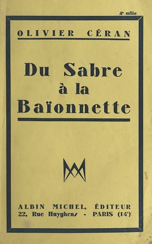 Download the eBook: Du sabre à la baïonnette