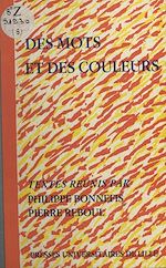 Télécharger le livre :  Des mots et des couleurs