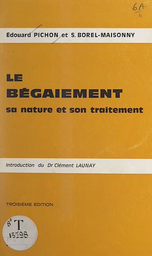 Téléchargez le livre :  Le bégaiement