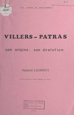 Téléchargez le livre :  Villers-Patras