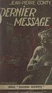 Télécharger le livre :  Dernier message