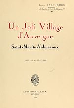 Télécharger le livre :  Un joli village d'Auvergne : Saint-Martin-Valmeroux