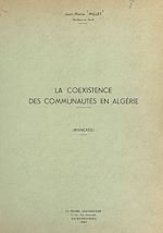 Télécharger le livre :  La coexistence des communautés en Algérie (annexes)