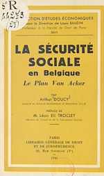Télécharger le livre :  La Sécurité sociale en Belgique