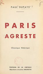 Télécharger le livre :  Paris agreste
