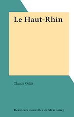 Télécharger le livre :  Le Haut-Rhin