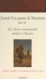 Télécharger le livre :  Journal d'un paysan de Maurienne