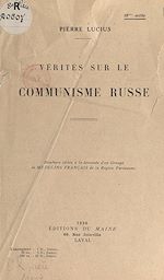 Télécharger le livre :  Vérités sur le communisme russe