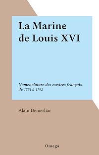 Télécharger le livre : La Marine de Louis XVI