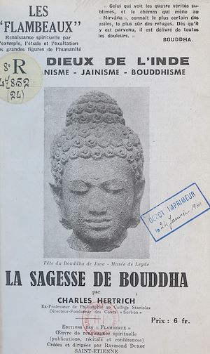 Téléchargez le livre :  La sagesse de Bouddha : brahmanisme, jaïnisme, bouddhisme