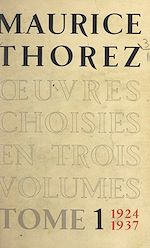 Télécharger le livre :  Œuvres choisies (1). 1924-1937
