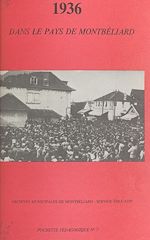Télécharger le livre :  1936 dans le pays de Montbéliard