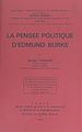 Télécharger le livre :  La pensée politique d'Edmund Burke