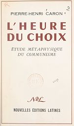 Télécharger le livre :  L'heure du choix