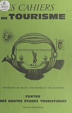 Télécharger le livre :  Les stratégies dans le domaine de la production et de la distribution des voyages touristiques