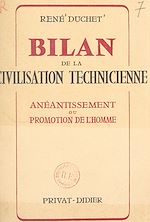 Télécharger le livre :  Bilan de la civilisation technicienne
