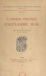 Télécharger le livre :  L'univers poétique d'Alexandre Blok