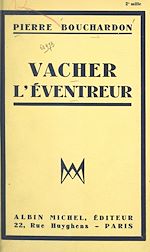 Download this eBook Vacher, l'éventreur