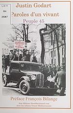 Télécharger le livre :  Paroles d'un vivant : peuple 45