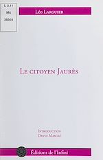 Télécharger le livre :  Le citoyen Jaurès