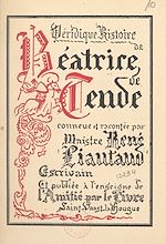 Download this eBook La véridique histoire de Béatrice de Tende, duchesse de Milan