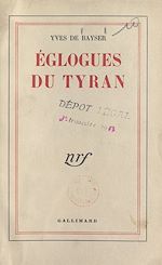 Télécharger le livre :  Églogues du tyran