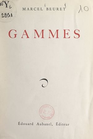 Téléchargez le livre :  Gammes