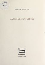 Télécharger le livre :  Accès de nos gestes