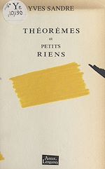 Télécharger le livre :  Théorèmes et petits riens