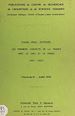 Télécharger le livre :  Les premiers contacts de la France avec le Chili et le Pérou, 1817-1822 (4). Juillet 1974
