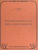 Télécharger le livre :  Biogéographie des continents