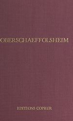 Télécharger le livre :  Oberschaeffolsheim