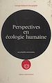 Télécharger le livre :  Perspectives en écologie humaine