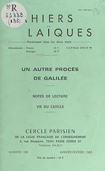 Télécharger le livre :  Un autre procès de Galilée