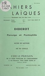 Télécharger le livre :  Diderot, panurge et pantophile