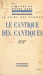 Télécharger le livre :  Le cantique des cantiques