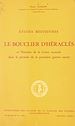 Télécharger le livre :  Études béotiennes : Le bouclier d'Héraclès et l'histoire de la Grèce centrale dans la période de la première guerre sacrée